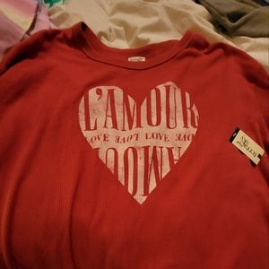 Womens Thermal long sleeve shirt